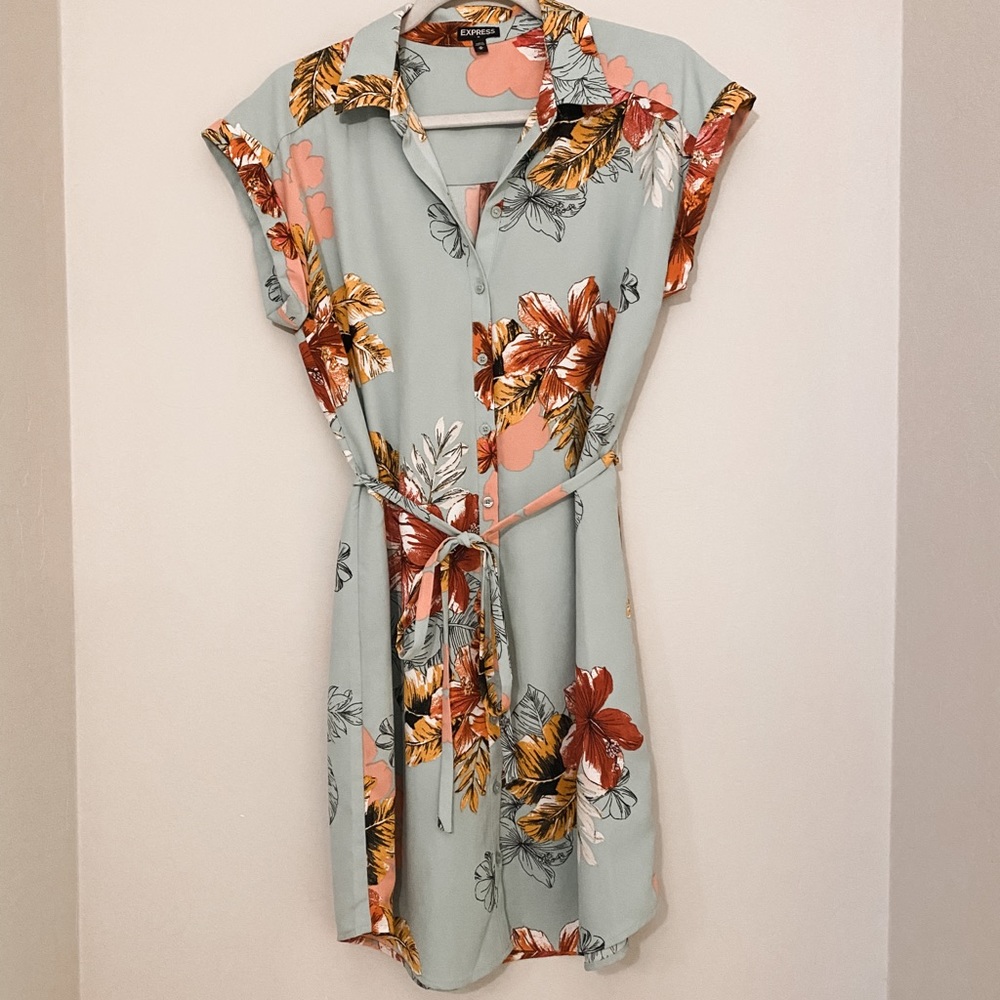 Express Cap Sleeve Dress